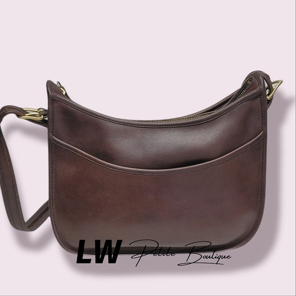 Coach Handbags - Coach 70s Vintage Mid to Late 70s The Classic Hobo Leather Crossbody/ Shoulde…